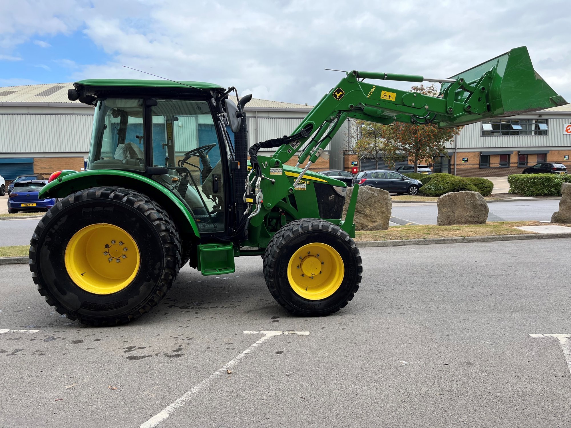 John Deere 5075e Tractor Balmers Gm Ltd 0842